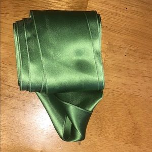 Meadow ribbon from David’s bridal